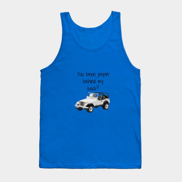 Clueless/Jeepin Tank Top by Said with wit